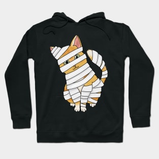 Cat Mummy (fluffy orange cat) Hoodie